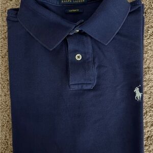 Ralph Lauren Men's Classic Blue Polo Shirt